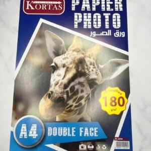Papier photo 180grs-koortas